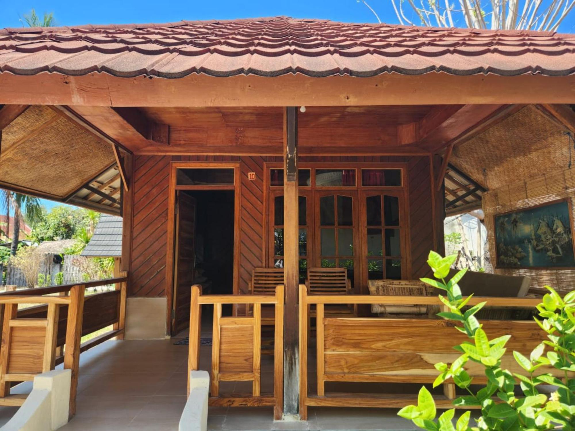 Gusung Indah Bungalow Gili Air Esterno foto